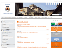 Tablet Screenshot of comune.costadimezzate.bg.it